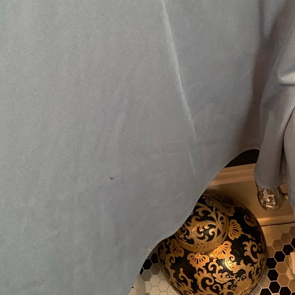 Vintage 70’s Alley Cat By Betsy Johnson rare powder blue long dress size 5/6 - Picture 9 of 10